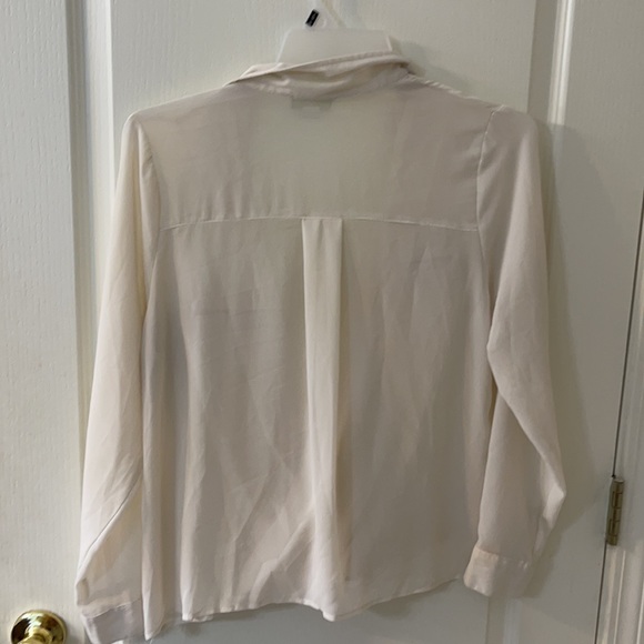 Forever 21+ open drape open front dress top - Picture 4 of 4